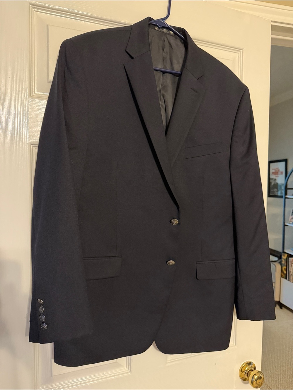 Michael Kors Men's Black Two-Button Blazer
